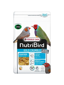 Gold Crumble Tropiske Finker 1kg - Nutribird æggefoder
